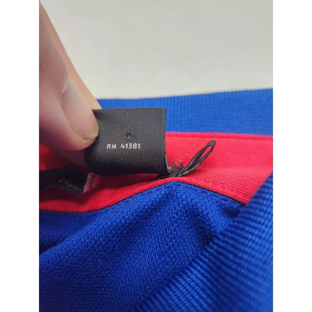 RLX Ralph Lauren Polo Shirt Mens XL Blue Solid Golf Performance Jersey Stretch